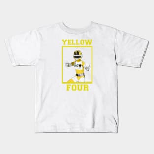 Yellow Four Kids T-Shirt